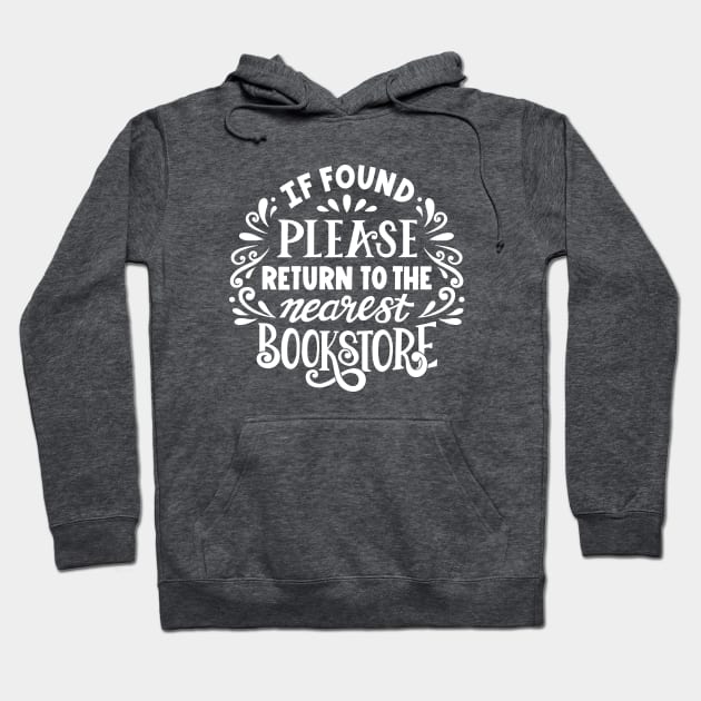 Return Me To The Bookstore Hoodie by KitCronk